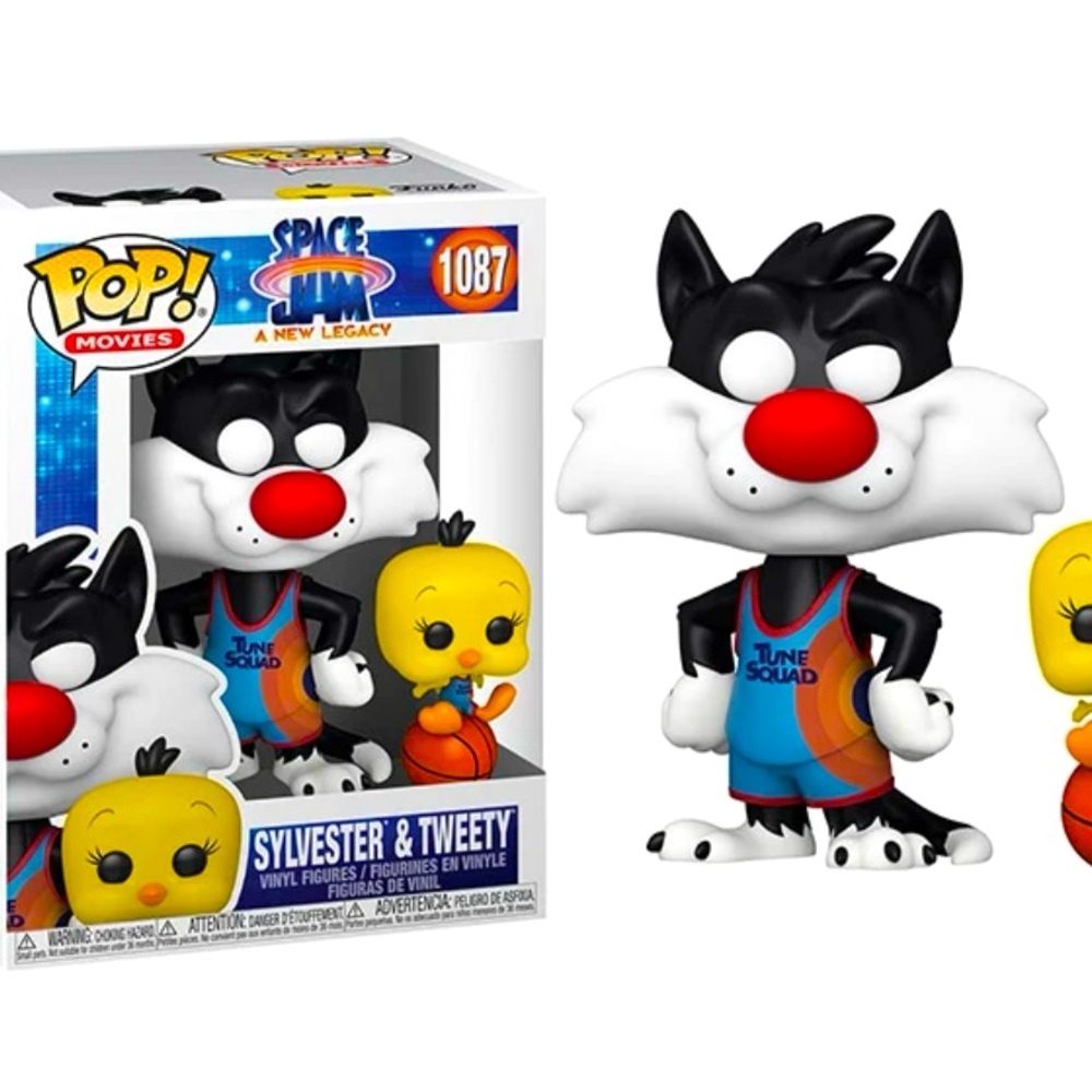 Pop Funko Sylvester & Tweety Vinyl Figure Space Jam A New Legacy #1087 NIB